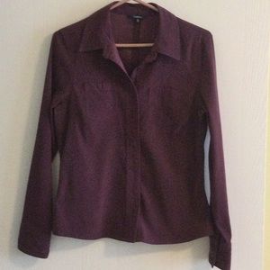 Purple Reitmans Button Down